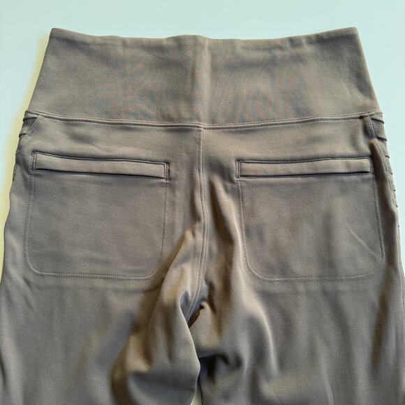 Athleta Delancy Moto Tight Legging Medium High Rise Coffee House Tailored EUC - Picture 9 of 16